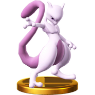 Mewtwo trophy SSBWU