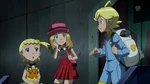 Clemont, along with Serena and Bonnie, is freed from Malamar's control