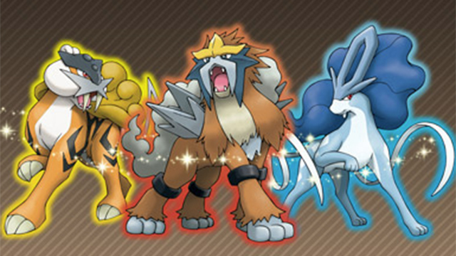 Baby Beasts Raikou, Entei, Suicune by yellow-fr3ak-photos on