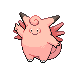 Clefable's HeartGold and SoulSilver sprite