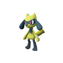 Shiny Riolu - Shiny Riolu And Lucario - Free Transparent PNG Clipart Images  Download