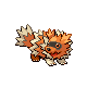 Zigzagoon's Pokémon Diamond Version and Pokémon Pearl Version Shiny sprite