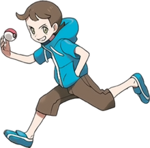 Pokemon X & Y Youngster battle sprite