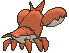 Corphish's back sprite