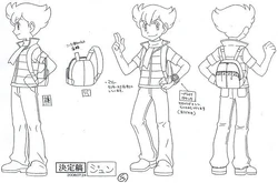 Second concept artwork of Barry.