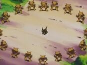 The illusions surround Umbreon