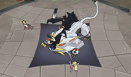Necrozma absorbing Solgaleo