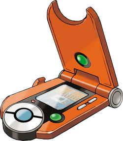 Artwork of the Hoenn Pokédex used for 