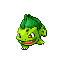 Bulbasaur's Pokémon Ruby Version and Pokémon Sapphire Version Shiny sprite