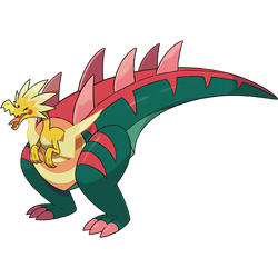 Lanssorien  Dragon type pokemon, Pokemon dragon, Pokemon