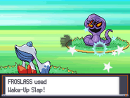 Wake-Up Slap depicted in Pokémon HeartGold Version and Pokémon SoulSilver Version