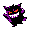 Gengar's Pokémon Silver Version sprite
