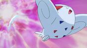 Togekiss swiftly evades Yanmega's attacks