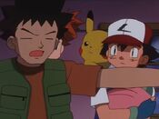 Brock warns Ash the Joy is a fraud