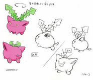 Hoppip concept art