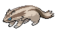 Linoone's Pokémon Black Version and Pokémon White Version sprite