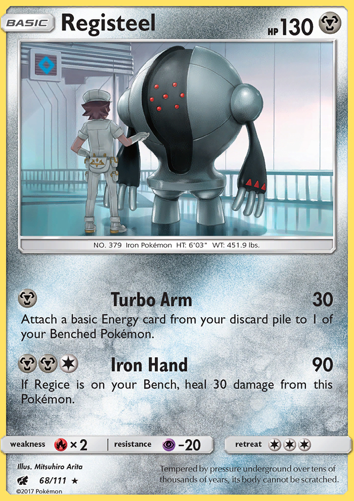 Registeel Crimson Invasion Pokemon Wiki Fandom