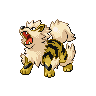 Arcanine's Pokémon Emerald Version Shiny sprite