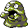 Grimer's Pokémon Gold Version Shiny sprite