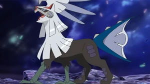 Gladion's Silvally as a Steel-type.