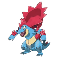 0160MFeraligatr.png (403 KB) #0160M Mega Feraligatr Water Dragon