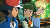 Ash and Sawyer decide to have a Double Battle.