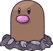 050Diglett Pokemon Mystery Dungeon Red and Blue Rescue Teams