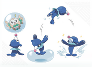 Popplio concept artwork