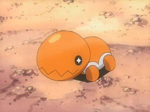 Trapinch in th anime.