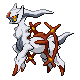 Arceus fighting-type in Diamond and Pearl