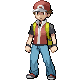 Red's intro sprite from Generation III