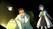 Professor Cerise and Chrysa find Ren passed out