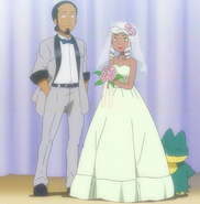 Proffesor Kukui and Burnets wedding