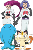 Team Rocket trio SM