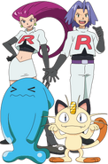 Team Rocket trio