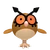 0163Hoothoot Pokémon HOME