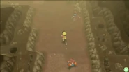 Diglett's Cave interior in Pokémon: Let's Go, Pikachu! and Pokémon: Let's Go, Eevee!