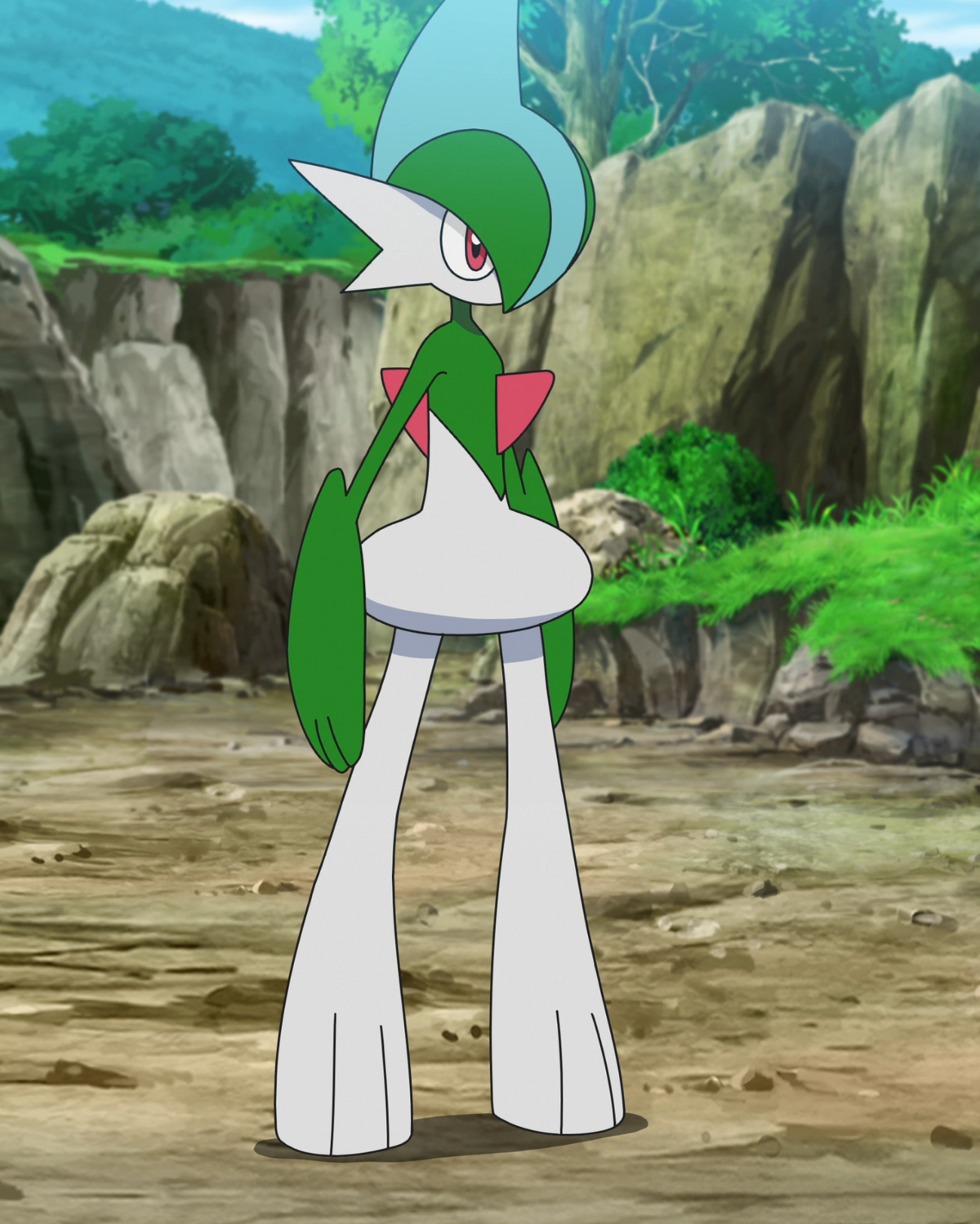 Ash's Farfetch'd Evolve and battle with Rinto's Gallade - Pokemon Journeys  