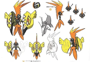 Second concept artwork of Tapu Koko.
