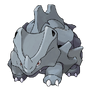 #111 Rhyhorn Grond/Steen