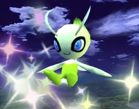 Celebi in Super Smash Bros