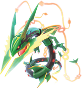 Mega Rayquaza Pokken Tournament DX