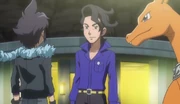 Professor Sycamore talking to Alain.