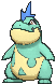 Croconaw's X and Y/Omega Ruby and Alpha Sapphire shiny sprite