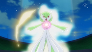 Used by Diantha's Gardevoir (anime).