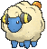 Mareep's X and Y/Omega Ruby and Alpha Sapphire sprite