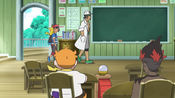 Kukui takes Ash to the class