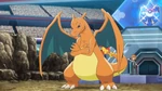 Charizard is Trevor's very first Pokémon he received from Professor Sycamore as a Charmander. Unlike its trainer, who is very shy and cautious, Charizard is very hyperactive and energetic and enjoys playing with other Pokémon. It also proved to be a very strong battler but would unintentionally burn someone by accident.