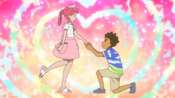 Brock flirting with Nurse Joy