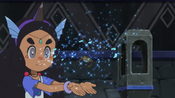 Hapu receives her Z-Ring, in recognition to become an Island Kahuna